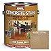 Anvil Semi-Transparent Concrete Stain Penetrating Acrylic Interior-Exterior Color Russet Stone - 1 Gallon