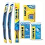 Rain-X Lattitude Wiper Package for Porsche Carrera Gt 2004-2006 w FREE Visibility Package