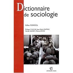 Dictionnaire de sociologie