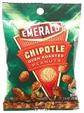 Emerald Nuts Chipotle Peanuts, 12-Count,2.5-Ounce Packages (Pack of 2)