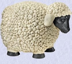 Sammy the Sheep statue home garden sculpture decor New (large size) (The Digital Angel)