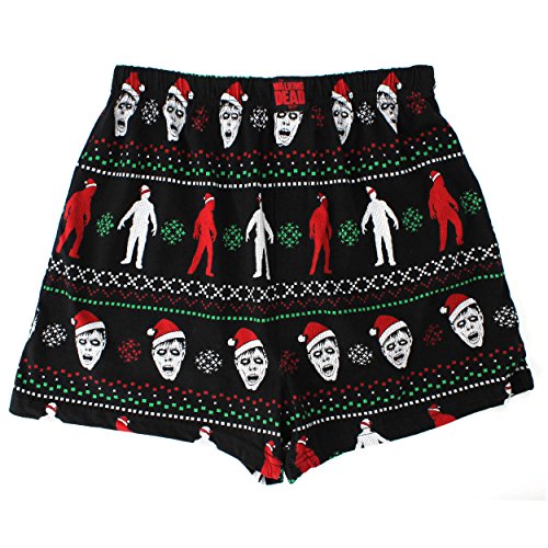 The Walking Dead Mens Cotton Boxer Shorts (Teen/Adult)
