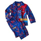 Spiderman Toddler Boys 2pc Coat Pajamas (3T)