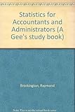 Statistics for accountants and administrators