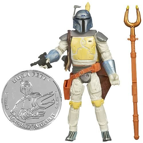 Star Wars Action Figure - 30th Anniversary Animated Boba Fett Figure, NM, Star Wars Action Figures,Star Wars Action Figure,Star Wars Figures,Star Wars Toys Figure,Hasbro Action Figure,Hasbro Star Wars Action Figure