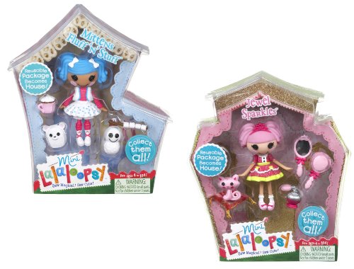 Imagen 3 de MGA Enterainment 999967    - Mini Lalaloopsy joya brilla y Fluff'nStuff Mini Lalaloopsy Manoplas [importado de Alemania]