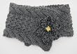 Knitted By Hand Luxurious and Soft Neckwarmer in Cashmere, Soy, and Cotton Blended Yarn (One-of-a-kind)
