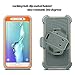 ULAK Galaxy S6 Edge Plus Case, 2in1 Hybrid Case Shock Resistant Design w/Rotating Belt Clip Holster Kickstand for Samsung Galaxy S6 Edge Plus (5.7