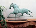 Black Steel Weathervane Mantel Mounting Hardware Base for 1/2" Rods