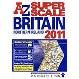 Great Britain Super Scale Road Atlasby Geographers' a-Z Map...