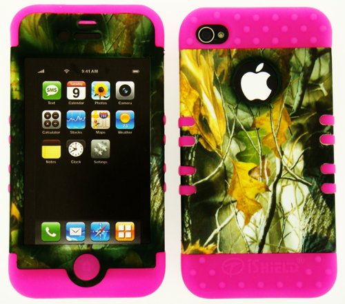 2 in 1 Hybrid Case Protector for Apple Iphone 4 4s 4g Phone Hard Cover Faceplate Skin