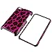 Hot Pink Leopard Hard Snap-on Crystal Skin Case Cover Accessory for Ipod Touch 4th Generation 4g 4 8gb 32gb 64gb