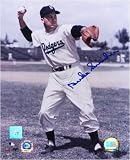 Duke Snider Brooklyn Dodgers - Throwing - Autographed 8X10 Photograph