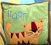 T is for Tiger Throw Pillow