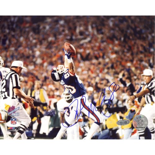 Steiner Sports NFL Phil McConkey SB XXI TD Catch Autographed 8-by-10-Inch Photograph