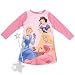 Disney Princess Pink Long Sleeved Nightgown with Wand for Girls