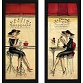 Café Ladies Framed Art