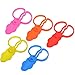 BCP 5pcs Assorted Color Small Plastic Scissors Art Clay Dough Tool For playdoh