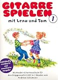 Produkt-Bild: Gitarre spielen mit Lena und Tom Band 1 mit Bleistift -- die beliebte Kinder-Gitarrenschule f&uuml;r den Gruppenunterricht von Andreas Schumann - Noten/sheet music