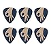 The Circle Game Novelty Guitar Picks Medium Gauge - Set of 6
