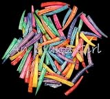 100 Dyed Tusk Shells for Seashell Sailors Valentine