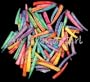 100 Dyed Tusk Shells for Seashell Sailors Valentine