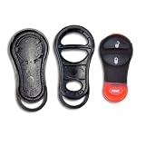 3 Buttons Keyless Remote Key Shell Case For Chrysler Voyager Dodge Dakota Jeep Cherokee No Chips Inside