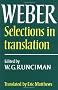 Max Weber: Selections in Translation