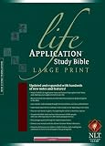 Life Application Study Bible NLT, Large Print image