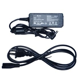 Bluu Brand Acdc Power Supply Adapter Powercord for Emachines Mini Laptop Pc Fits 250 250-1162 250-1915 520 350 530... by 