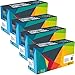 Do it Wiser ® Remanufactured Toner Cartridges Set Black Cyan Magenta Yellow For Okidata C610 C610n C610dn C610cdn C610dtn - 44315304 44315303 44315302 44315301 - Black Yield 8,000 Pages - Color Yield 6,000 Pages (4 Pack)