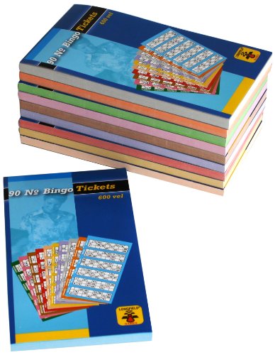 Weible Spiele Longfield 360202K, Bingo-Block , 600 Blatt