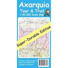 Axarquia Tour & Trail Map Super-Durable Edition