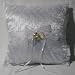 New White Ring Pillow Bearer Wedding Lace Bridal Ribbon