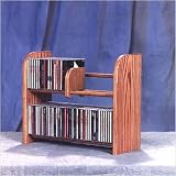 84 CD Storage Rack Finish: Natural