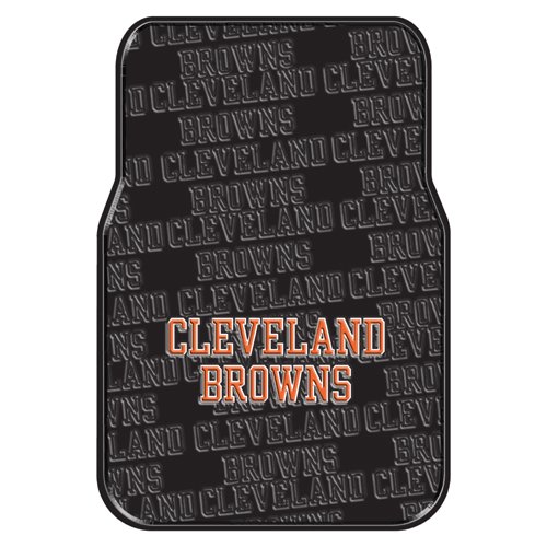 Cleveland Browns NFL Car Front Floor Mats (2 Front) (17x25