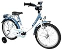 Kinderfahrrad 16" Zoll (=40,6cm) DOLFY eisblau-weiß