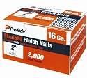 Paslode 650281 1-Inch by 16 Gauge Galvanized Straight Finish Nail (2,000 per Box)