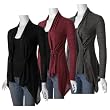 Gavriel Juniors Marled Knit Open Front Cardigan