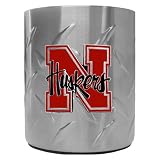 Nebraska Cornhuskers NCAA Diamond Plate Beverage Can Holder