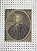 Antique Print Portrait Old Man Court Judge Wig Books