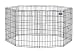 Midwest Black E-Coat Exercise Pen, 24 Inches by 36 Inches