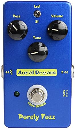 Aural Dream Analogue True Bypass Purely Fuzz Effects Guitar Pedal