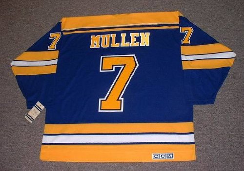 Buy JOE MULLEN St. Louis Blues 1983 CCM Vintage Throwback Away Hockey Jersey