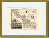 Gold Framed/Matted Print 17x23, Nord