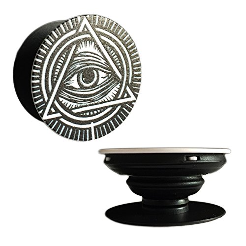 THE Handheld Expanding Anti Drop, Stand &amp; Grip! -Easily Installed-Still Fits In Pocket -Guaranteed to Make Your Phone Stylish &amp; Easier to Hold -Fits All Phones &amp; Other Handheld Devices! (Infamous Eye)