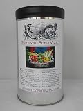 Survival Seed Vault - Heirloom Emergency Survival Seeds - Plant a Full Acre Crisis Victory Garden - 20 Easy-to-grow Varieties
