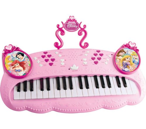 IMC Toys - 210660 - Instrument de Musique - Clavier Electronique - Disney Princess - Rose