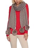 Hunter Chunky Cable Women's Scarf Soft Grey One Size