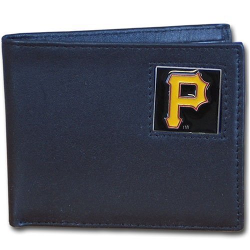 MLB Pittsburgh Pirates Leather Bi-fold Wallet